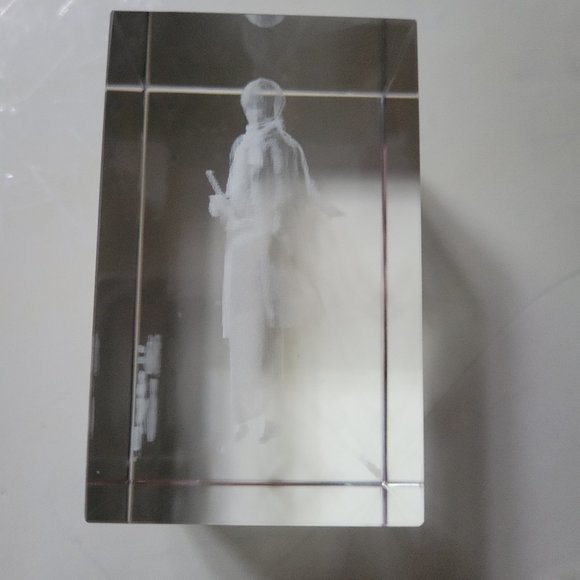 Hakuoki Saito 3D Crystal LED Light Up Figure Prism Hakuouki Rare - Picture 11 of 12